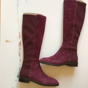 Stuart Weitzman  Greer City Suede Knee-High Boot (Size 7)